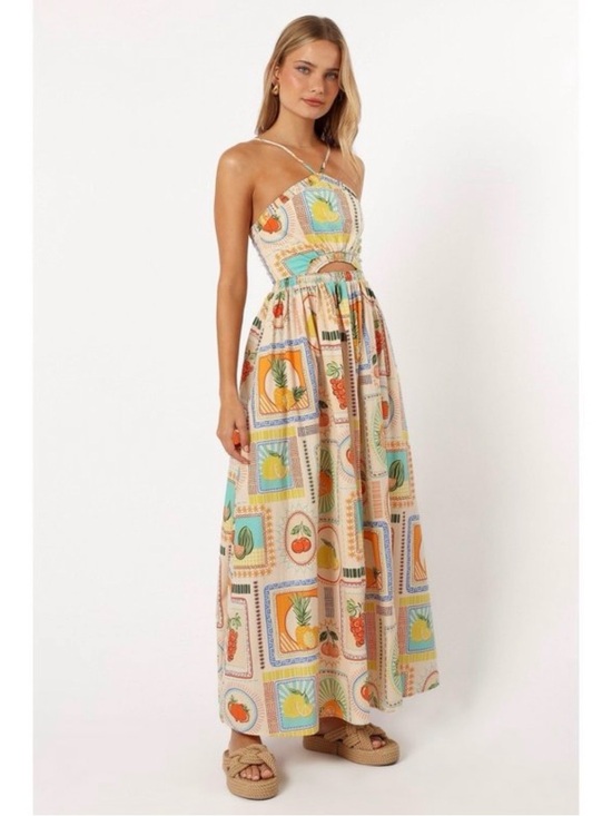 Runaway The Label Dresses & Skirts - Runaway The Label Fruit-Print Maxi Dress 🍋